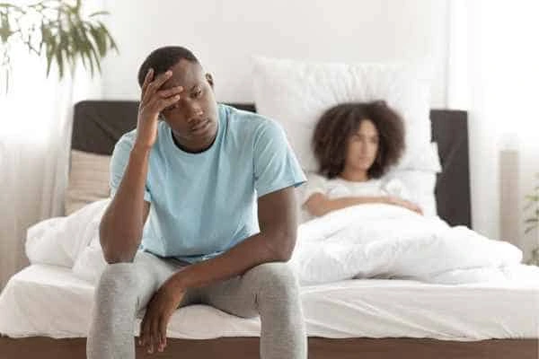 Man upset about ED symptoms Acocks Green