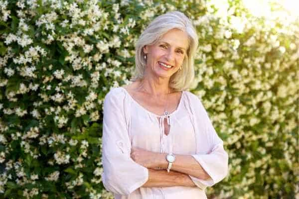 Older woman happy with urinary incontinence treatment Acocks Green
