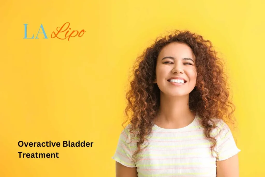 woman smiling about overactive bladder treatment Acocks Green solutions