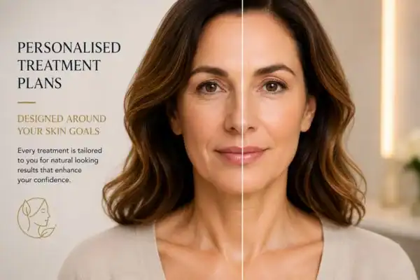 Before and after results of Collagen Lift Therapy Acocks Green